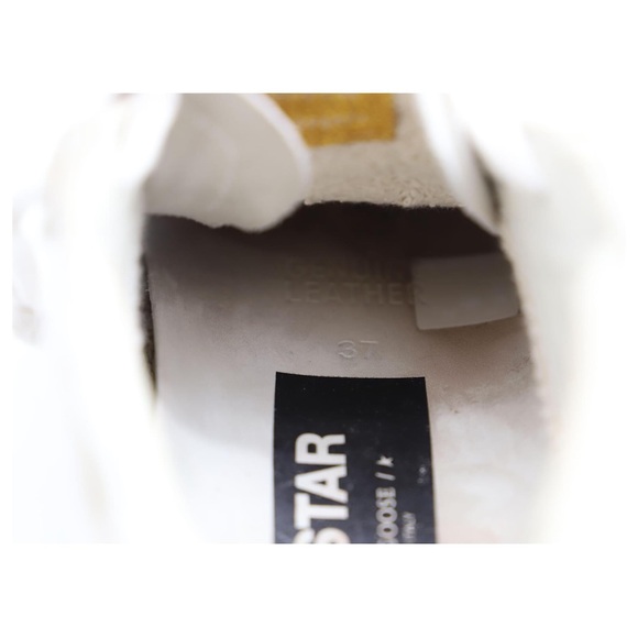 Golden Goose Mid Star Sneakers - White, Purple, and Brown Leopard 37 - Picture 2 of 6